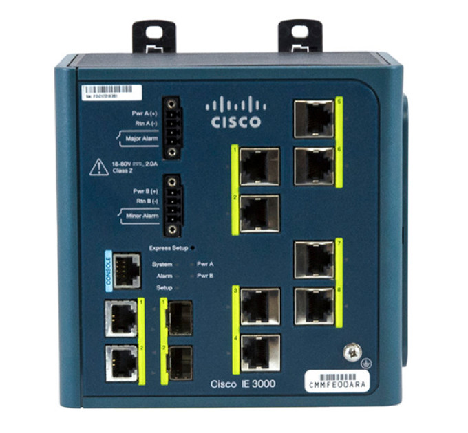 Коммутатор Cisco Catalyst IE-3000-8TC