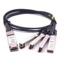 Модуль BOUZ, 100G QSFP28-4xSFP28 Direct Attached Cable (DAC), дальность до 1м