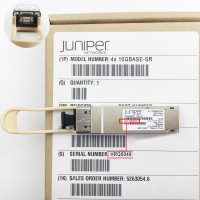 Genuine Juniper 4x10GBASE-SR 850nm OM3 300m QSFP+ Optical Module FTL410QD3C-J1 740-045627