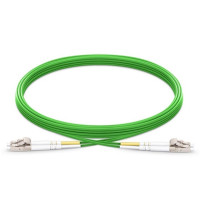 Патчкорд оптический BOUZ, LC/UPC, MM (OM5), Duplex 1 метр, LSZH 3мм