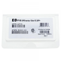 HPE 8GB LONG WAVE B-SERIES 10KM FIBRE CHANNEL 1 PACK SFP+ TRANSCEIVER, 504441-001