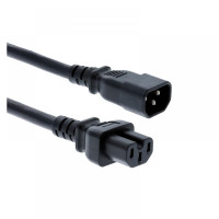 Cisco CAB-C15-CBN CAB-C13-C14-JMPR Cabinet Jumper Power Cord, 250VAC 13A, C14-C15 Connectors
