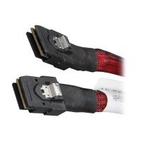 LSI 3Ware CBL-SFF8087-05M Multi-Lane Internal Serial ATA (SFF-8087) 0.5m Cable All Sidebands Removed