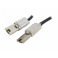 LSI CBL-SFF8088SAS-20M 2-Meter Multi-lane External (SFF-8088) SAS/SATA cable with universal connectors