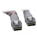 LSI LSI00249 CBL-SFF8087SB-08M L5-00190-00 Internal Mini-SAS to Mini-SAS Cable W/Sideband, 0.8M