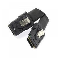 LSI LSI00255 CBL-SFF8087SB-05M L5-00192-00 Internal Mini-SAS to Mini-SAS Cable W/Sideband, 0.5M