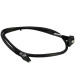 LSI LSI00313 CBL-RA8087-10M L5-00208-00 1.0m Internal Straight (SFF 8087) to Right Angle (SFF 8087) SAS Cable All Sidebands Removed