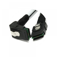 LSI LSI00313 CBL-RA8087-10M L5-00208-00 1.0m Internal Straight (SFF 8087) to Right Angle (SFF 8087) SAS Cable All Sidebands Removed