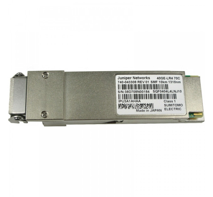 Juniper 40GE QSFP+ LR4 Pluggable Optics module, 740-043308
