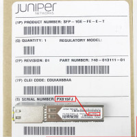 Genuine Juniper 10/100/1000Base-T RJ45 100m Copper SFP Module FCLF8521P2BTL-J8 740-013111