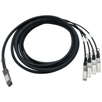Модуль 40G QSFP-40G->4xSFP+ DAC, дальность до 3м