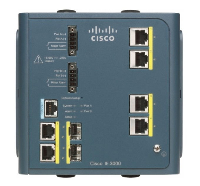 Коммутатор Cisco Catalyst IE-3000-4TC-E