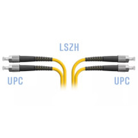 Патчкорд оптический BOUZ, FC/UPC, SM,  Duplex, 20 метров, LSZH 3 мм