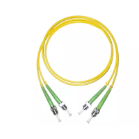 Патчкорд оптический BOUZ, ST/APC, SM, Duplex, 1 метр, LSZH 2 мм