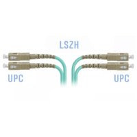 Патчкорд оптический BOUZ, SММ 62,5/125 SC/UPC-SC/UPC duplex, 10 м