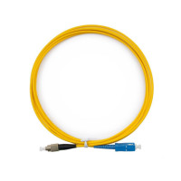 Патчкорд оптический FC/UPC-LC/UPC, SM, Duplex, 15 метров, LSZH 3мм