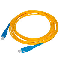 Шнур монтажный оптический BOUZ, SC/UPC, SM, Simplex, 3 метра, LSZH 0,9мм