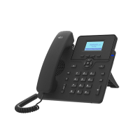 IP-телефон BOUZ, 2xSIP, 2xRJ45, 1xRJ9, с поддержкой PoE