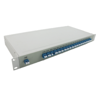 Мультиплексор/демультиплексор BOUZ, DWDM одноволоконный 22-канальный