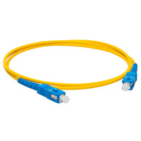 Патчкорд оптический BOUZ, SC/UPC, SM, Simplex, 0.5 метра, LSZH 3мм