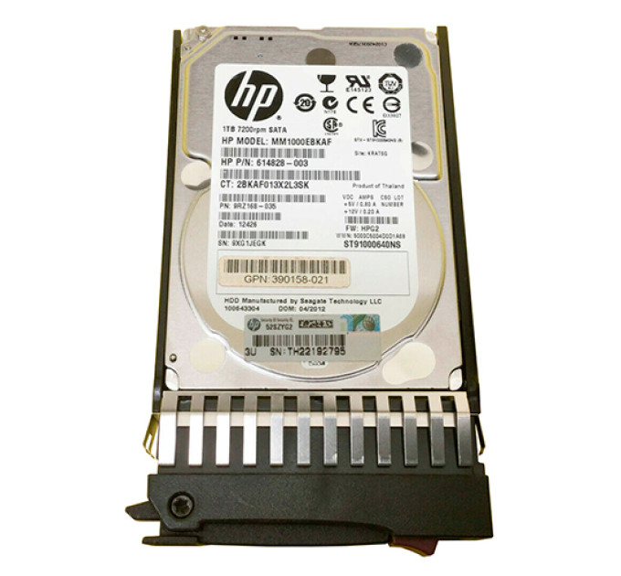 Жесткий диск HP 500GB 3G 7.2K 2.5" SATA, 507750-B21
