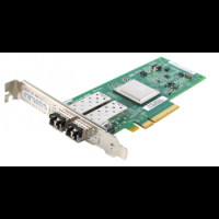 Контроллер Qlogic  8Gb Singl Port FC HBA x8 PCIe LC multi-mode optic, QLE2560-CK