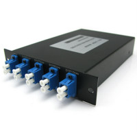 Мультиплексор/демультиплексор BOUZ, DWDM одноволоконный 4-канальный