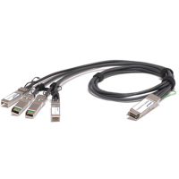 Модуль 40G QSFP-40G->4xSFP+ DAC, дальность до 1м