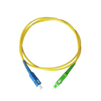 Патчкорд оптический SC/UPC-SC/APC, SM, Simplex, 1 метр, LSZH 0,9мм