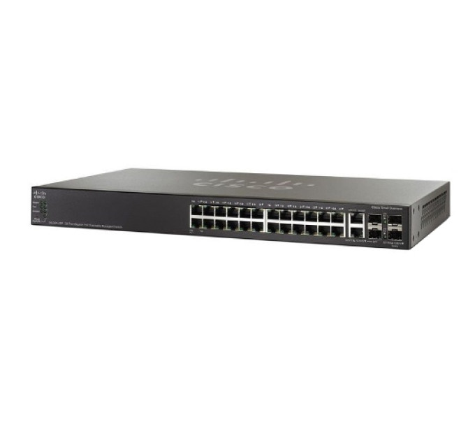 Коммутатор Cisco 550X Series SG550X-24MPP-K9-EU