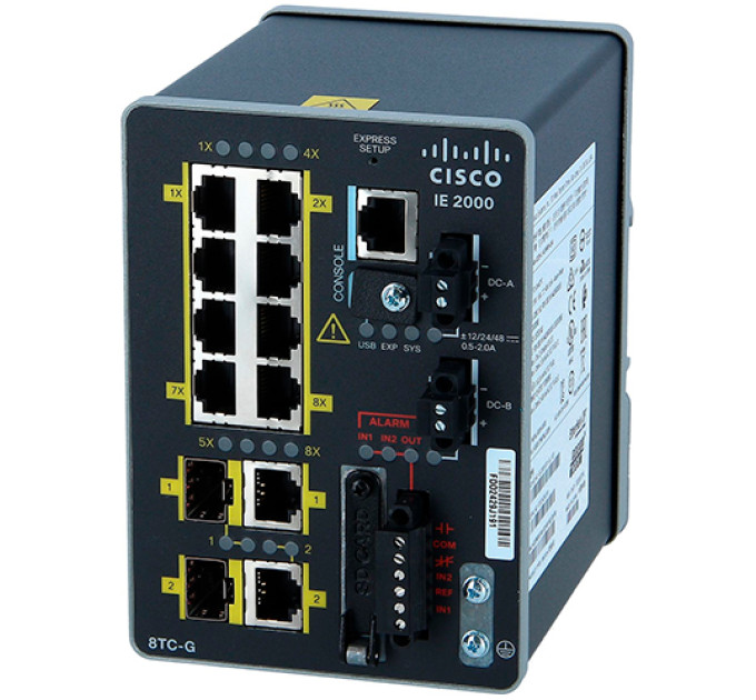 Коммутатор Cisco Catalyst IE-2000-8TC-G-B