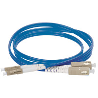 Патчкорд оптический LC/UPC, МM (OM4), Duplex, 3 метра, LSZH 3мм