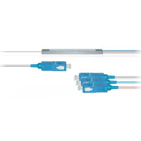 Делитель BOUZ, оптический планарный бескорпусный 1x3, оконцованный разъемами SC/UPC