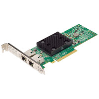 Сетевая карта Dell Broadcom 57416 Dual Port 10Gb Base-T PCIe 540-BBUO
