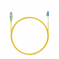 Патчкорд оптический BOUZ, FC/APC-LC/UPC, SM, Simplex, 10 метров, LSZH 3мм, BZ-PC-FC/APC-LC/UPC-10m-3