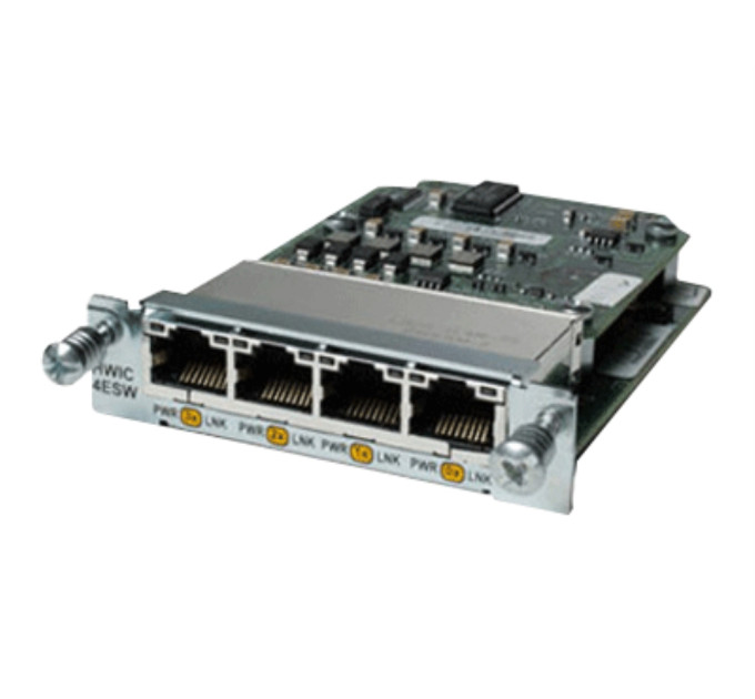 Модуль Cisco HWIC-4ESW-POE USED