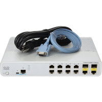 Cisco Catalyst WS-C2960C-8TC-L 8P 10/100 2P RJ-45/SFP Switch WS-C2960C-8TC-L