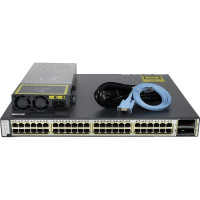 Cisco Catalyst WS-C3750E-48PD-EF 48P 1GbE PoE 2P 10GbE X2 Switch