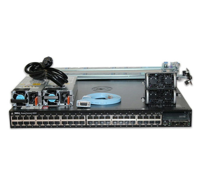 Dell PowerConnect 8164 48P 10GbE 2P QSFP+ Switch