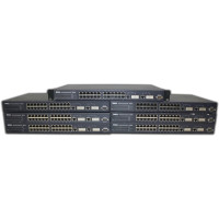 Lot of 7 Dell PowerConnect 3024 24P 10/100 2P GbE Switch