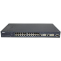 Lot of 7 Dell PowerConnect 3024 24P 10/100 2P GbE Switch