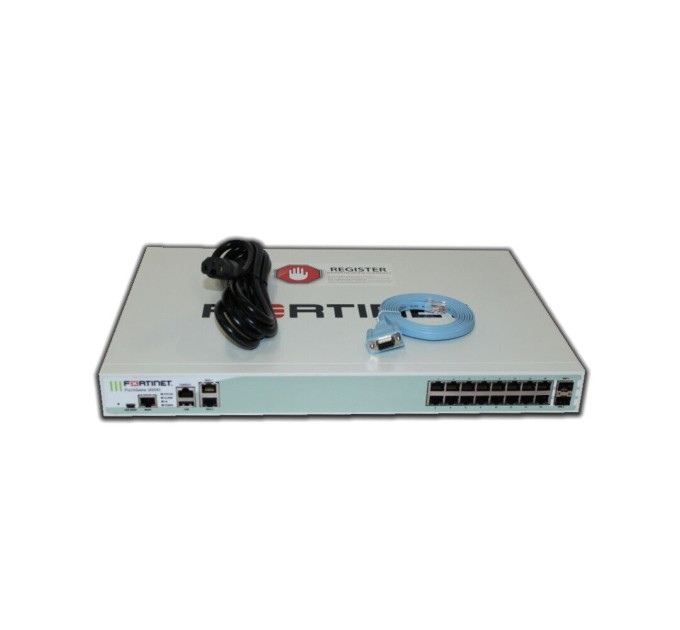 Fortinet FG-200D 16P 1GbE 2P SFP Net Security Appliance