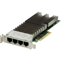 08XJ7-OSTK Dell Intel X710-T4 Quad Port 10Gb RJ45 CNA LP