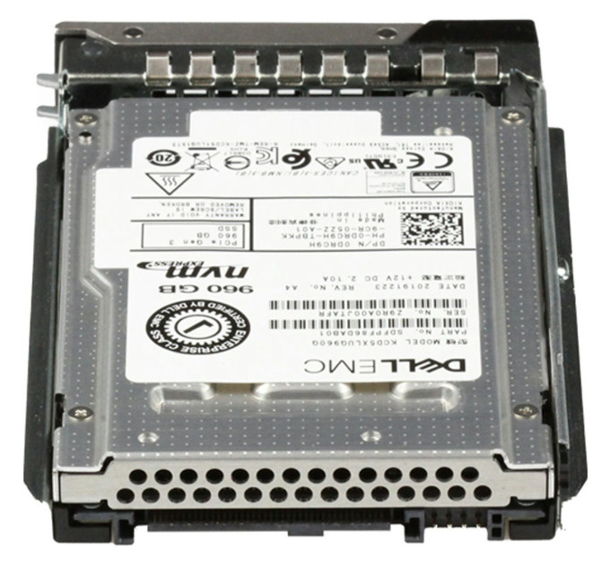 Dell 960GB PCIe Gen3 NVMe RI TLC 2.5 SSD KCD5XLUG960G Used (DRC9H-R-OSTK)