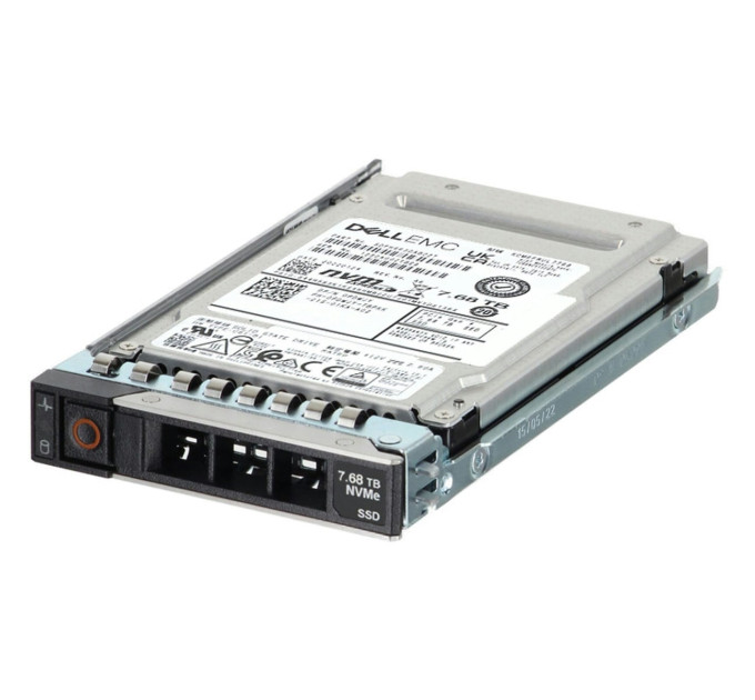 Dell 7.68TB PCIe Gen4 NVMe RI TLC SED/FIPS 2.5 SSD KCM6FRUL7T68 (PDWJY-OSTK)