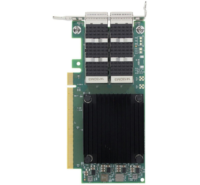 Адаптер долгоиграющий Dell Mellanox ConnectX-6 Dx двойной 100 Гбит/с QSFP56 (F6FXM-OSTK)