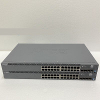 Juniper EX2300-24P PoE+ Switch 24x 1GbE RJ45 & 4 SFP+ 10G Uplinks