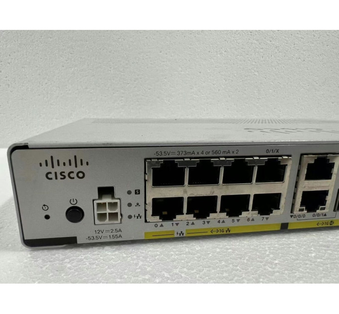 CISCO C1121X-8P ISR 1100 8P Dual GE SFP WAN 8GB Router with power adpater