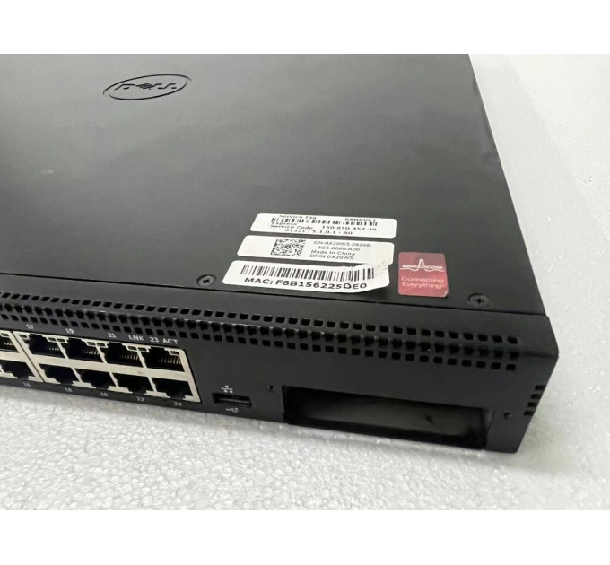 Dell Powerconnect 8132 24 Port 10G Base-T RJ45 Switch  W/ Dual PSU