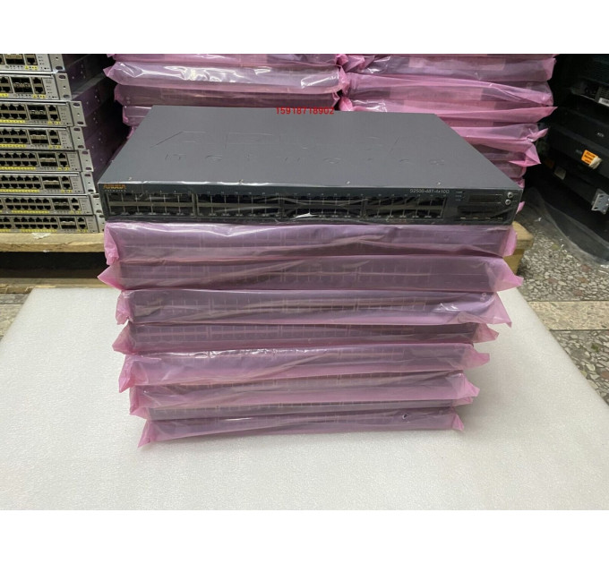 ARUBA S2500-48T-4x10G 48x Gig RJ45 & 4x10G Switch S2500-48T "99% Newly"